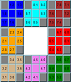 Flat Rubik - 24 Faces Magic Cube Puzzle
