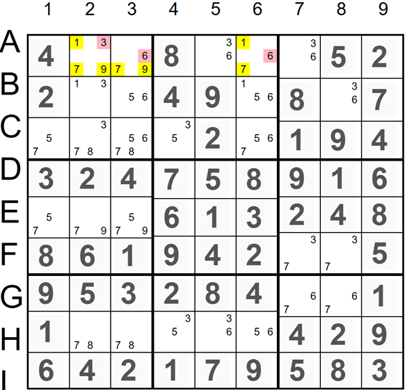 Hidden Triples In Row