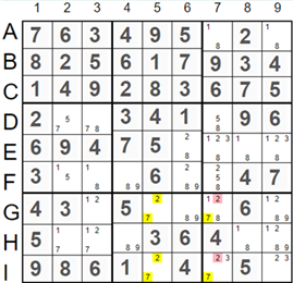 UniqueRectangles Tipe 4 Example