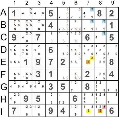 XY-Chains Parallel Elimination Example